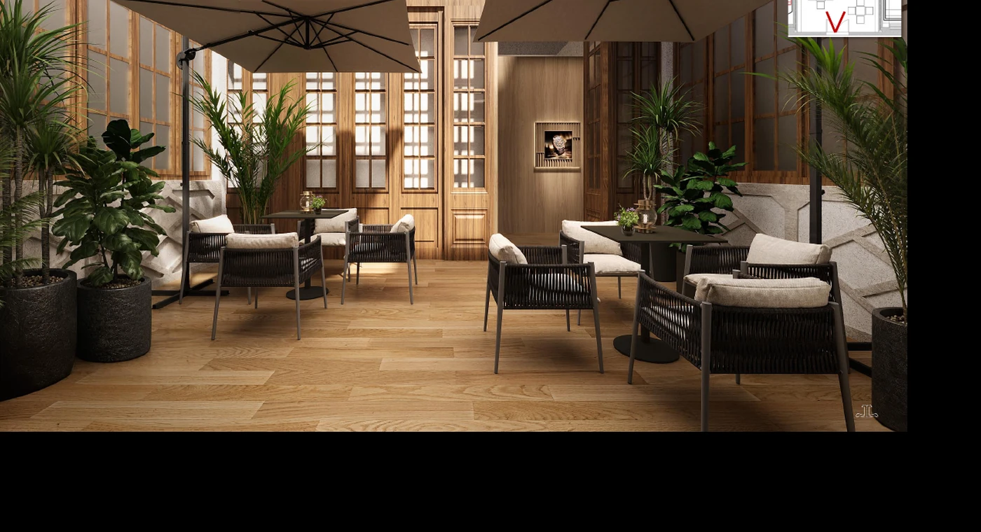 Le Chalet 户外区域
